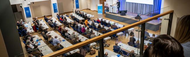 Die 1. sächsische Rohstoffkonferenz an der TU Bergakademie Freiberg wurde von rund 40 Studierenden besucht.
