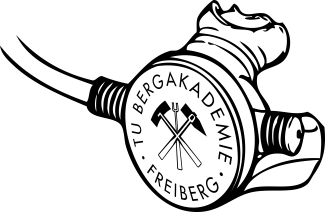 Logo des Scientific Diving Centers der TU Bergakademie Freiberg
