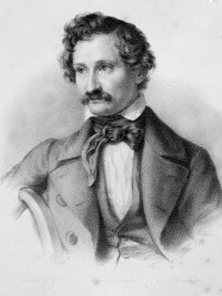 Das Foto zeigt Carl Bernhardt von Cotta, er lebte von 1808 bis 1879.