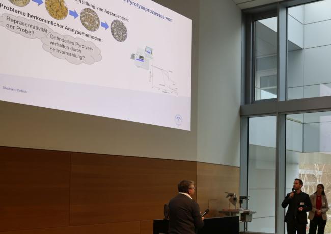 Presentation of Poster at annual meeting of Adsorption in Darmstadt Da