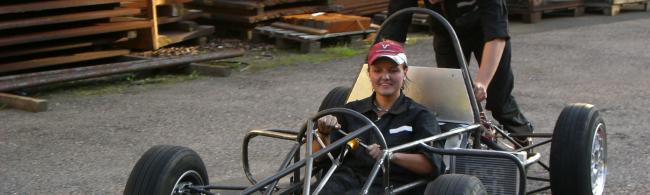 Katja Fritzsch bei Racetech