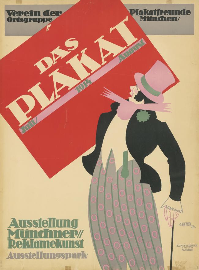 Das Plakat, 1914