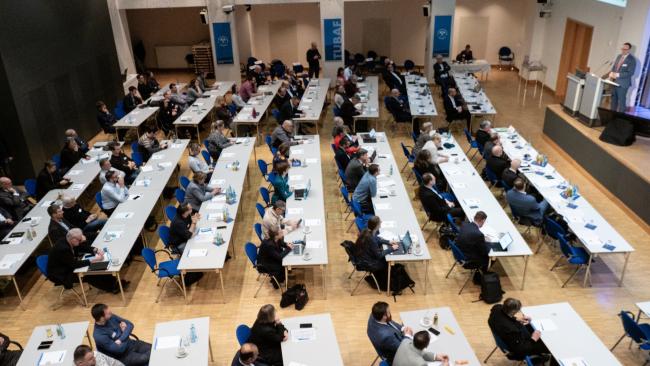 Sicht in den Tagungsraum Rohstoffkonferenz 2025