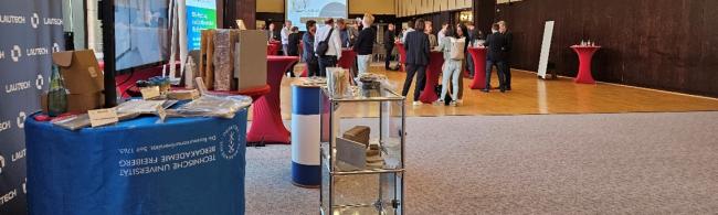 Ausstellerstand ITUN auf der Jahrestagung des Circular Saxony