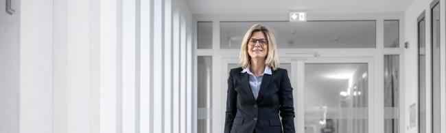 Rektorin Professorin Jutta Emes
