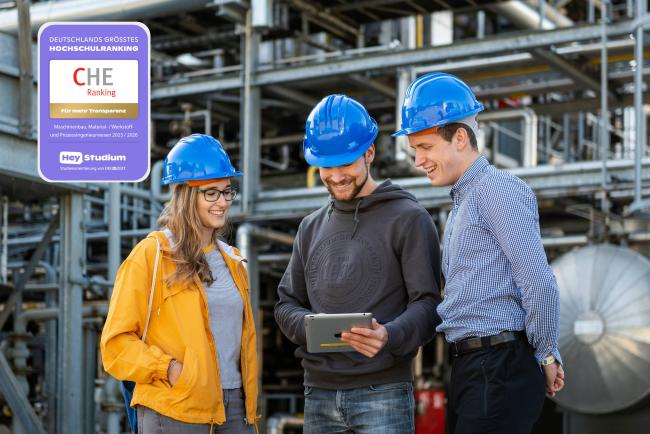 Wieder einmal schneidet die TU Bergakademie Freiberg hervorragend beim CHE-Ranking ab. 