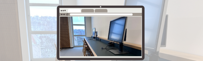 Bild zeigt viele Monitore in einer Monitorgrafik.