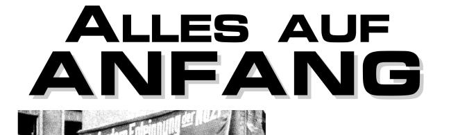Plakat 19: Alles auf Anfang