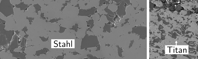 Repräsentative Mikrostruktur der Metall-Matrix Verbundwerkstoffe