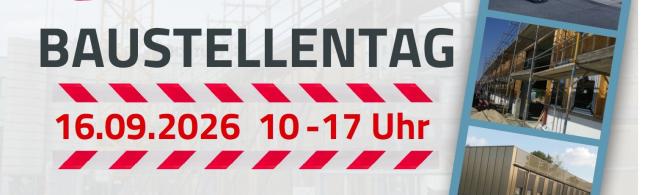 Teaser Baustellentag Zentrum Bauen und Wohnen Lautech