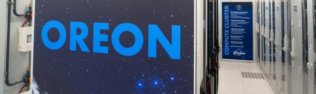 OREONs 12.000 Prozessoren finden in drei hohen Schränken Platz