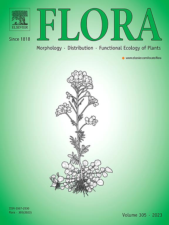 Titelseite der Zeitschrift Flora