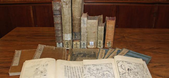 Wertvolle Bücher aus dem VDEh-Altbestand