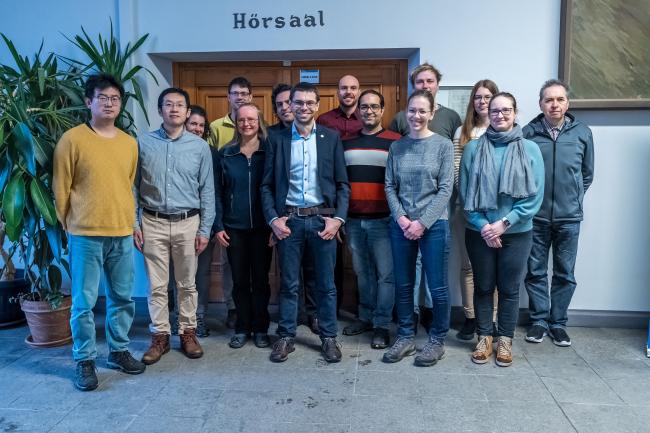 Gruppenbild Lehrstuhl Bodenmechanik und Grundbau