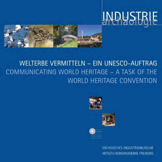 Ausschnitt des Einbandes des Buches Welterbe vermitteln - ein UNESCO-Auftrag