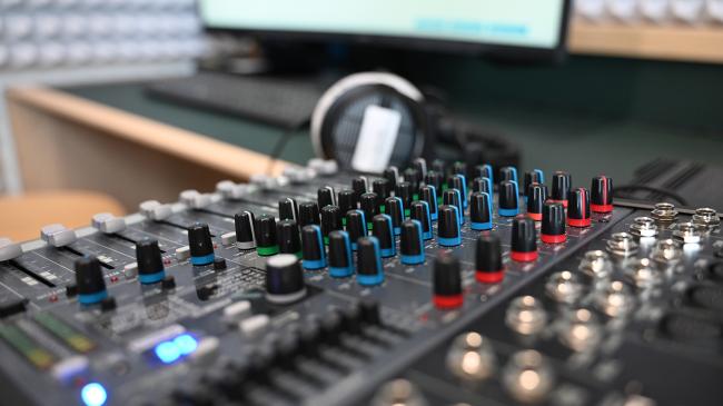 Podcast Medientechnik Mischpult