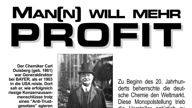 Plakat 6: Man[n] will mehr Profit