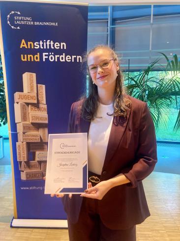 Stipendiatin Josephine Ludwig 