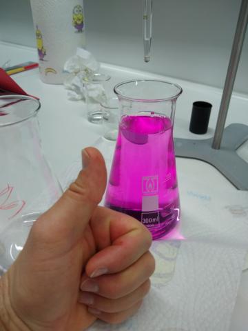 Experiment erfolgreich!