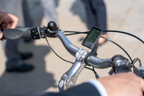 Lenker des Lastenrades