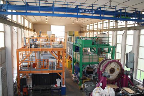 Gesamtes Technikum der Halle B