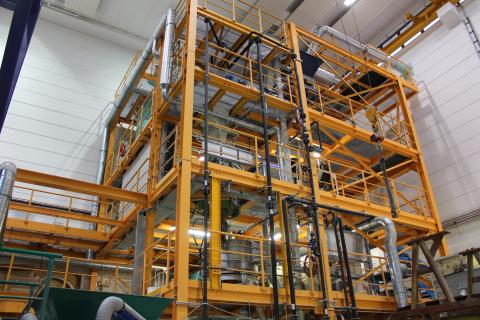 Nass- und Trockenmahlanlage in Halle C