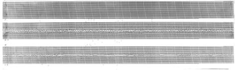 Seismogramme Chile Beben 1960