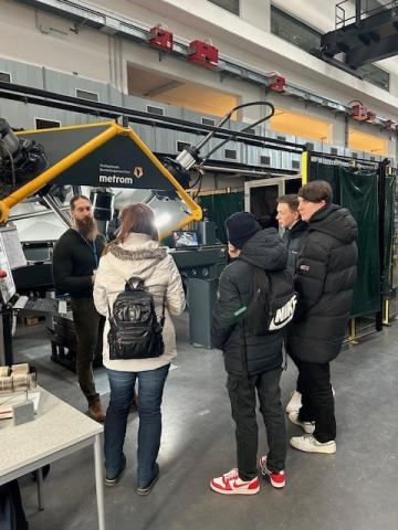 Studieninteressenten am Campustag 2024