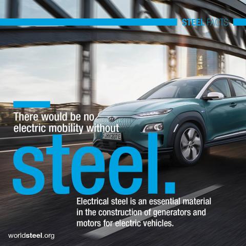 Stahl in der E-Mobilität