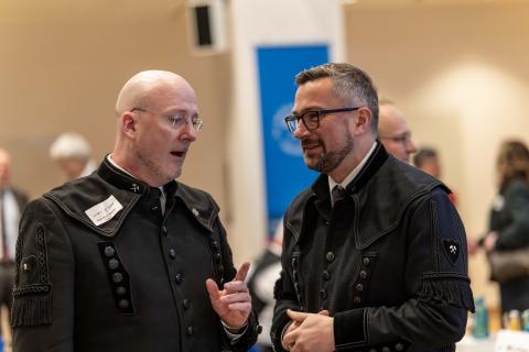 Gespräch Prof. Mischo und Minister Dulig