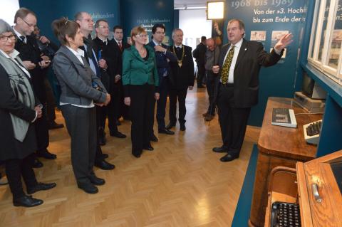 Führung durch das Historicum zur Eröffnungsveranstaltung