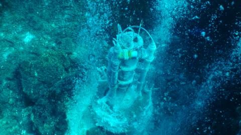 FSVG volumetric flow meter for measuring sub-hydric volcanic gases 2015 after 1 year in use