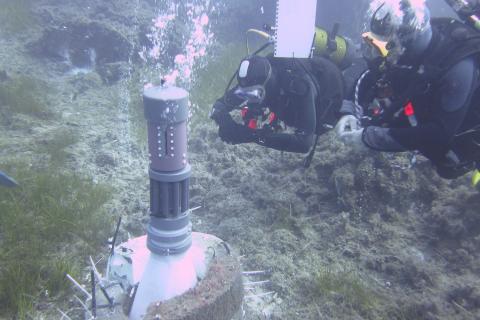 FSVG volumetric flow meter for measuring sub-hydric volcanic gases for small quantities