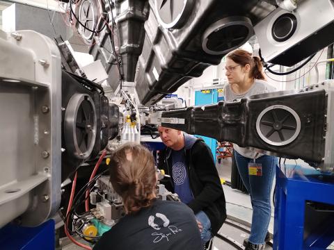 Forschung am Beamline ID 20