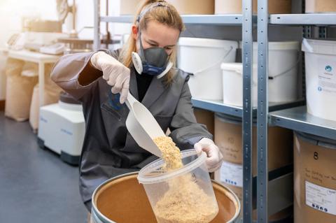 SAMSax Nachaltig Fertigen Arbeitsschritt