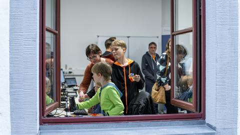 Im Robotk-Labor zur NDWW