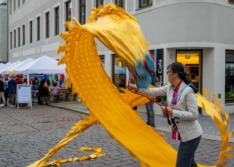 Vorführung internationale Kultur