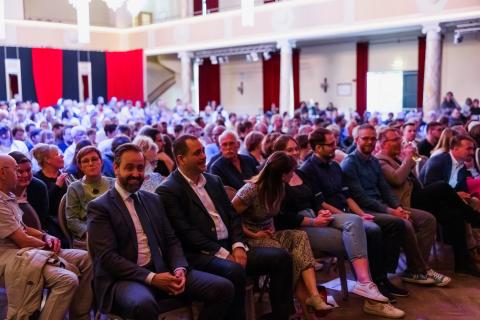 Begeistertes Publikum im Tivoli Freiberg