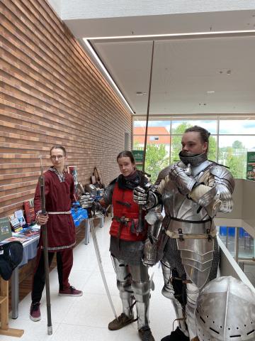 Mitglieder der AG Ensifera beim Campustag 2024