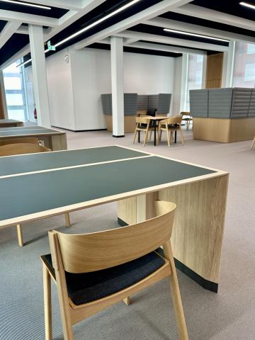 Workstation in the reading room