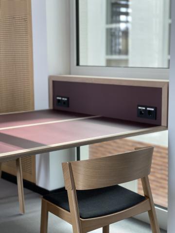 Workstation in the reading room