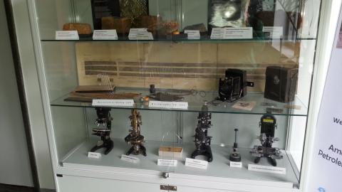 Sammlung geophysikalischer Geräte