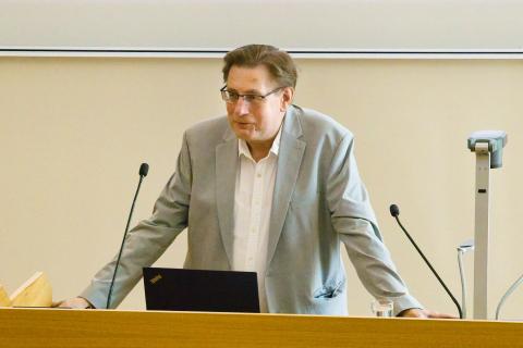 Prof. Gerhard Ring verabschiedet sich