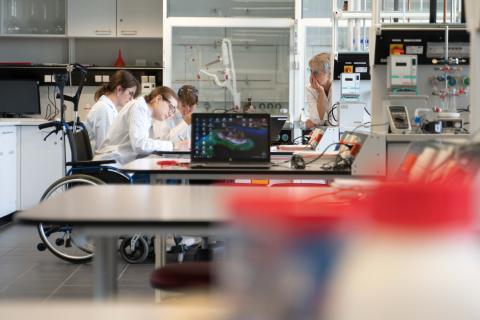 Schüler im Praktikum