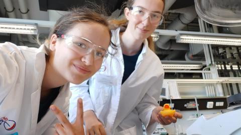 Schüler im Praktikum