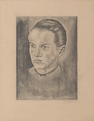 Bleistiftzeichnung von Gerd Grabow