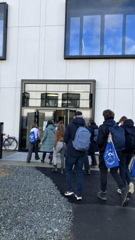 Schüler beim Campustag 2025