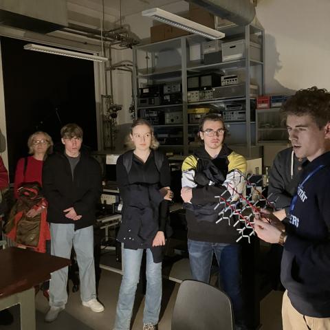 Schüler beim Campustag 2025