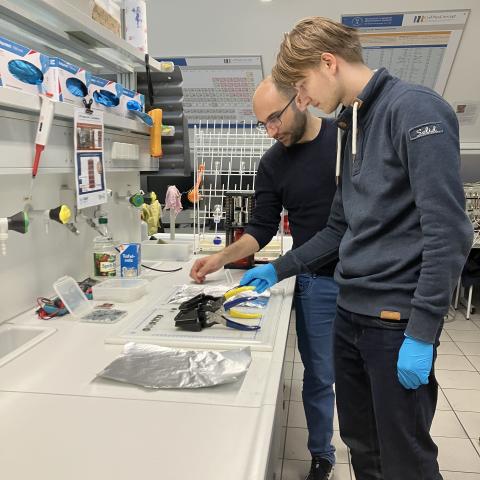 Schüler beim Campustag 2025