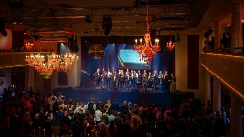 Schichtwechsel beim Universitätsball